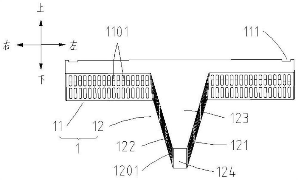 Novel oil screen and extractor hood with same