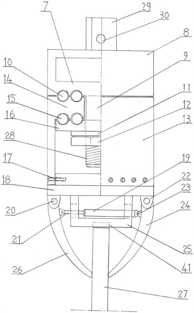 Method and device for installing steel sheet piles in sandstone stratum through rotary drilling rig