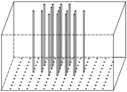 Light-transmitting energy-storage concrete block and preparation method thereof