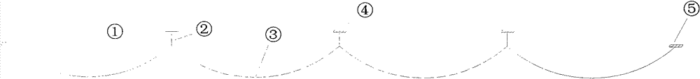 Method for calculating load of hanging point of power transmission line tower during conductor galloping