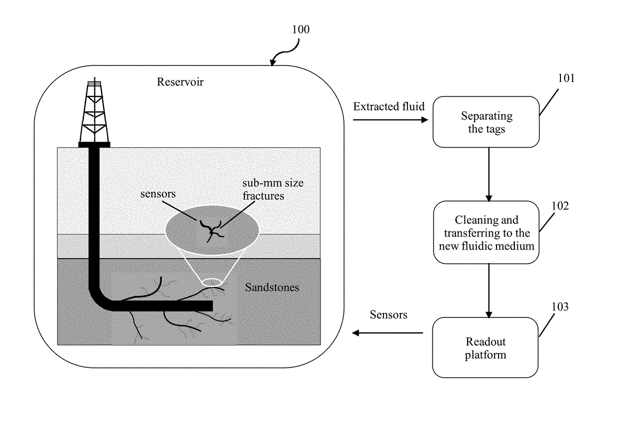 Wireless fluidic readout platform for sensors