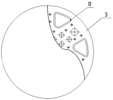 Manufacturing method of wind tunnel heater with special-shaped air pipe