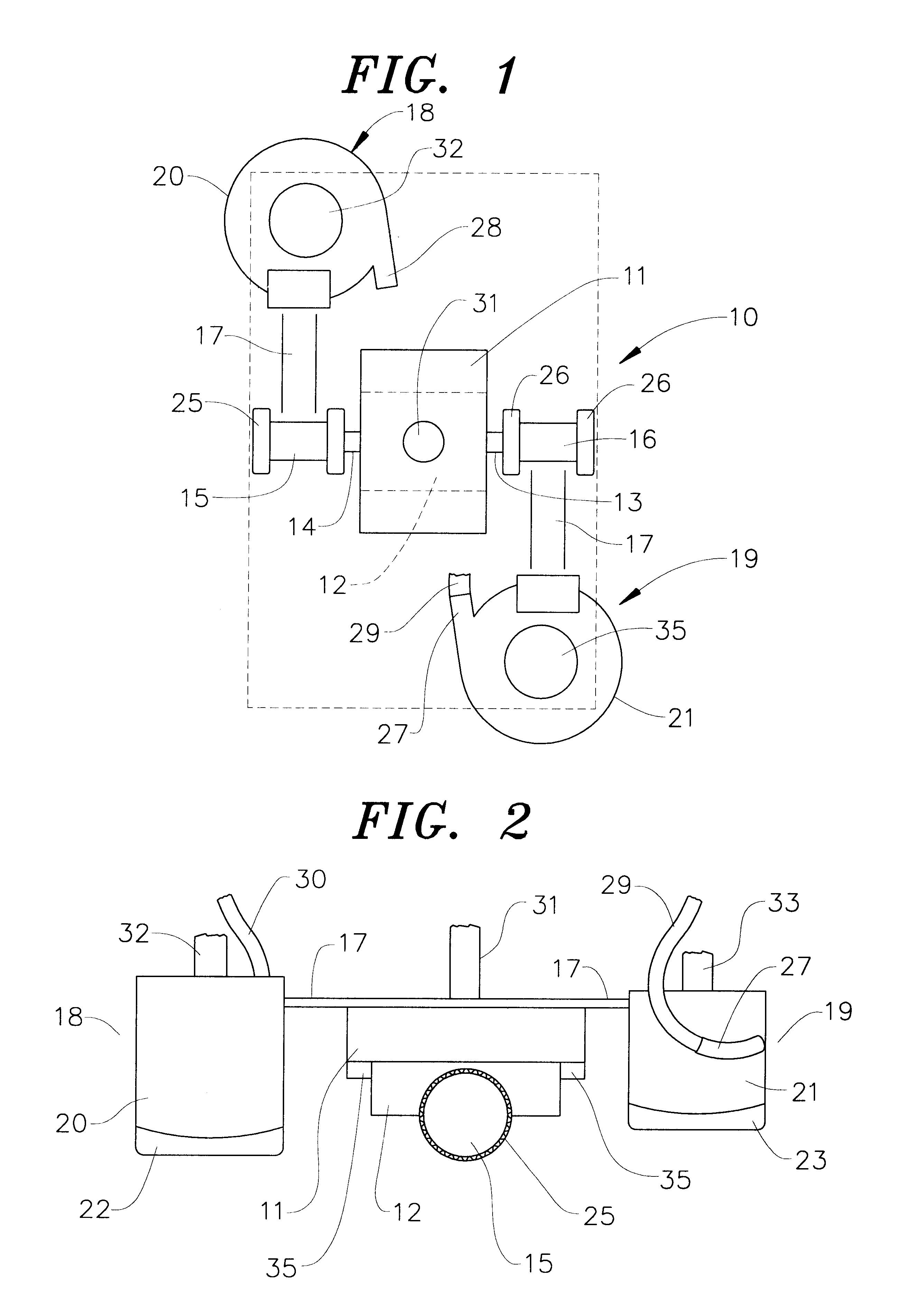 Air gap magnetic mobile robot