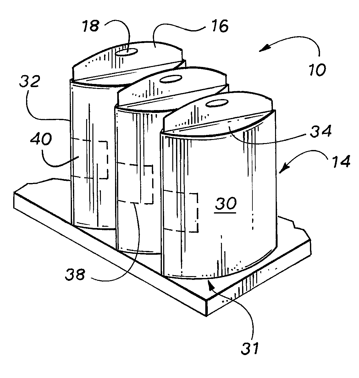 Package that provides immediate access