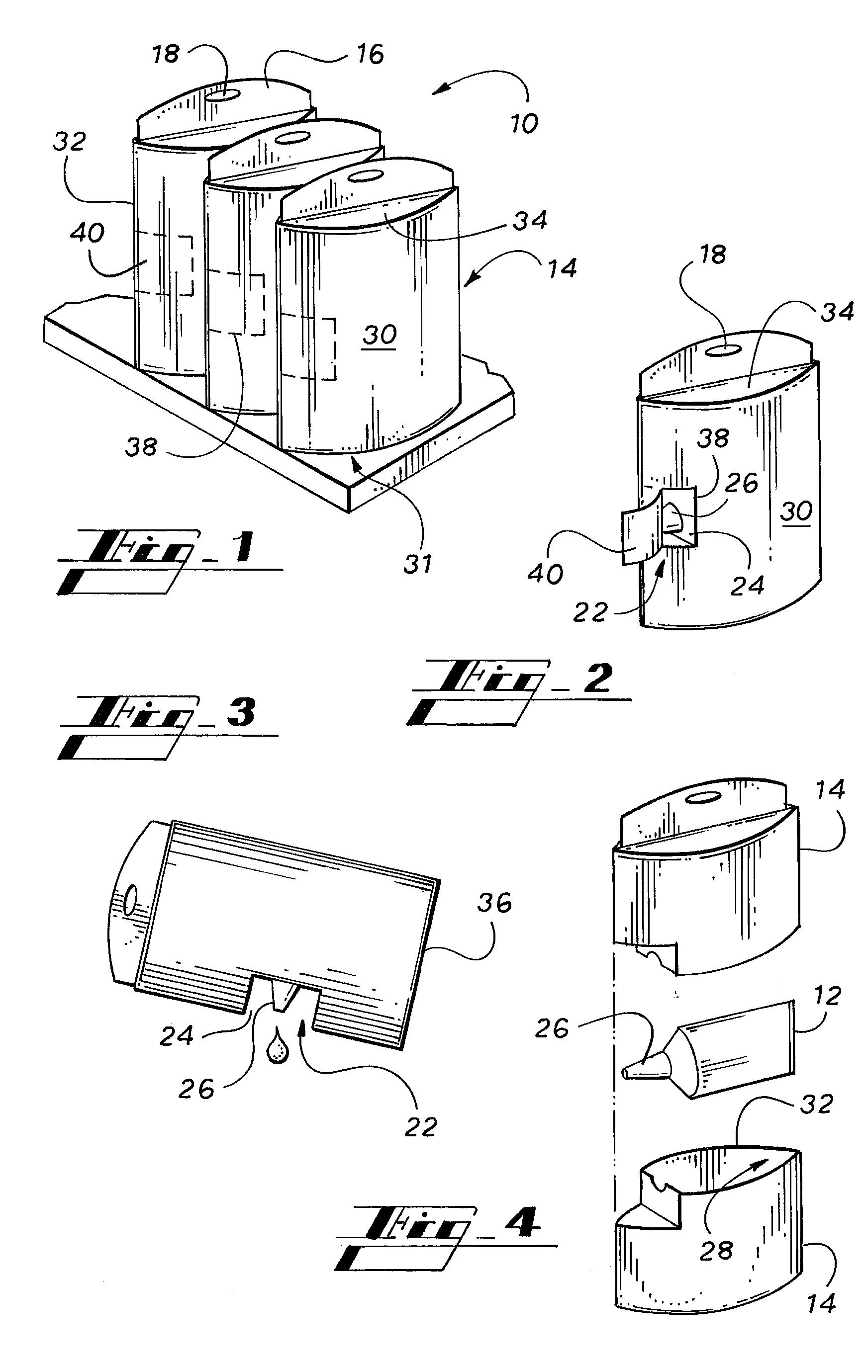 Package that provides immediate access