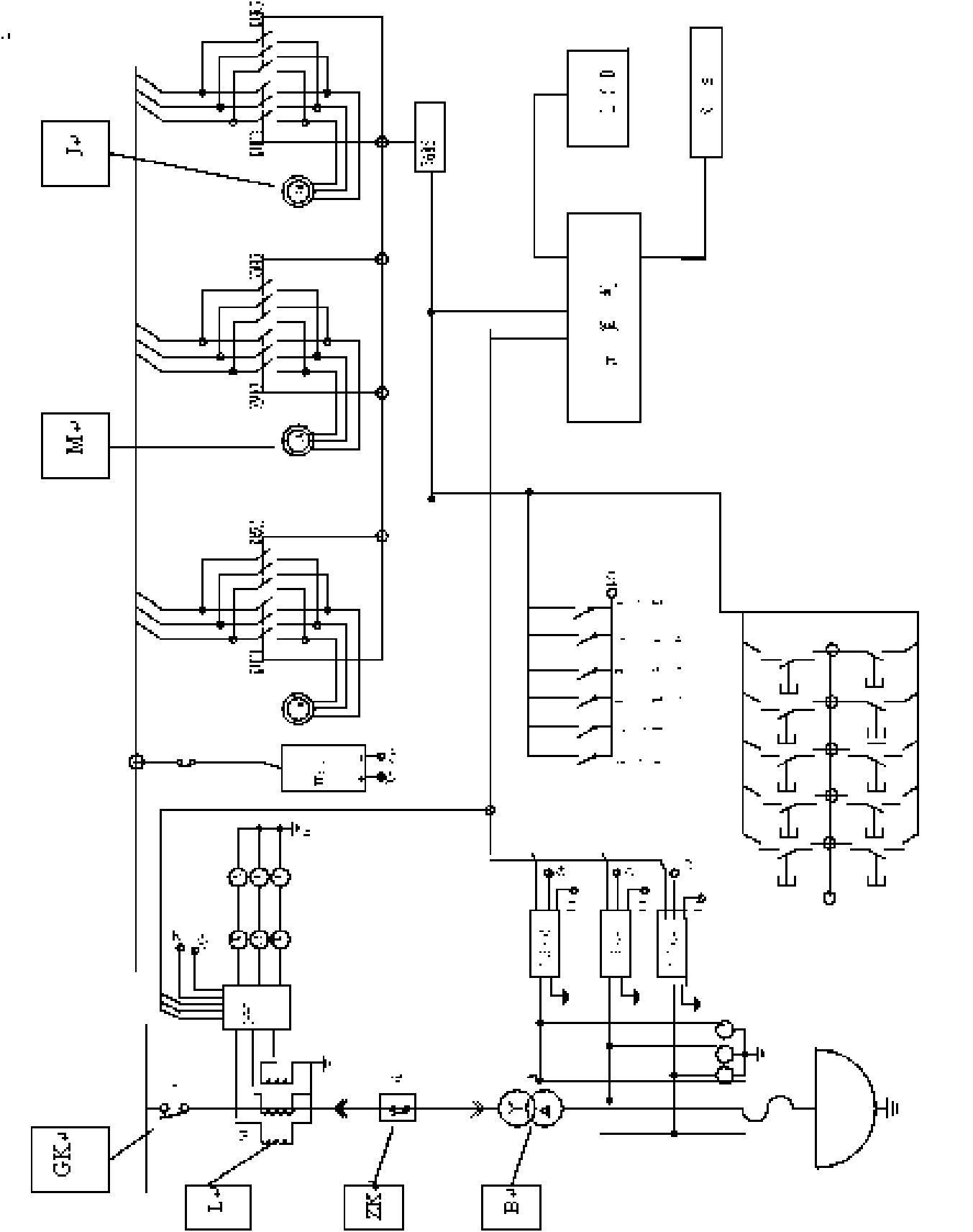 Method for treating arching problem of charging by automatic control system of yellow phosphorus furnace electrode