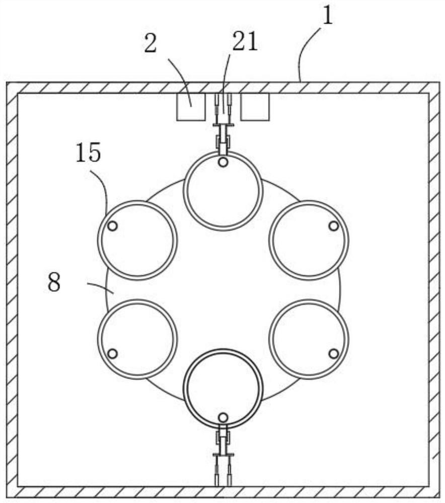 Online TOC detection device for sewage treatment