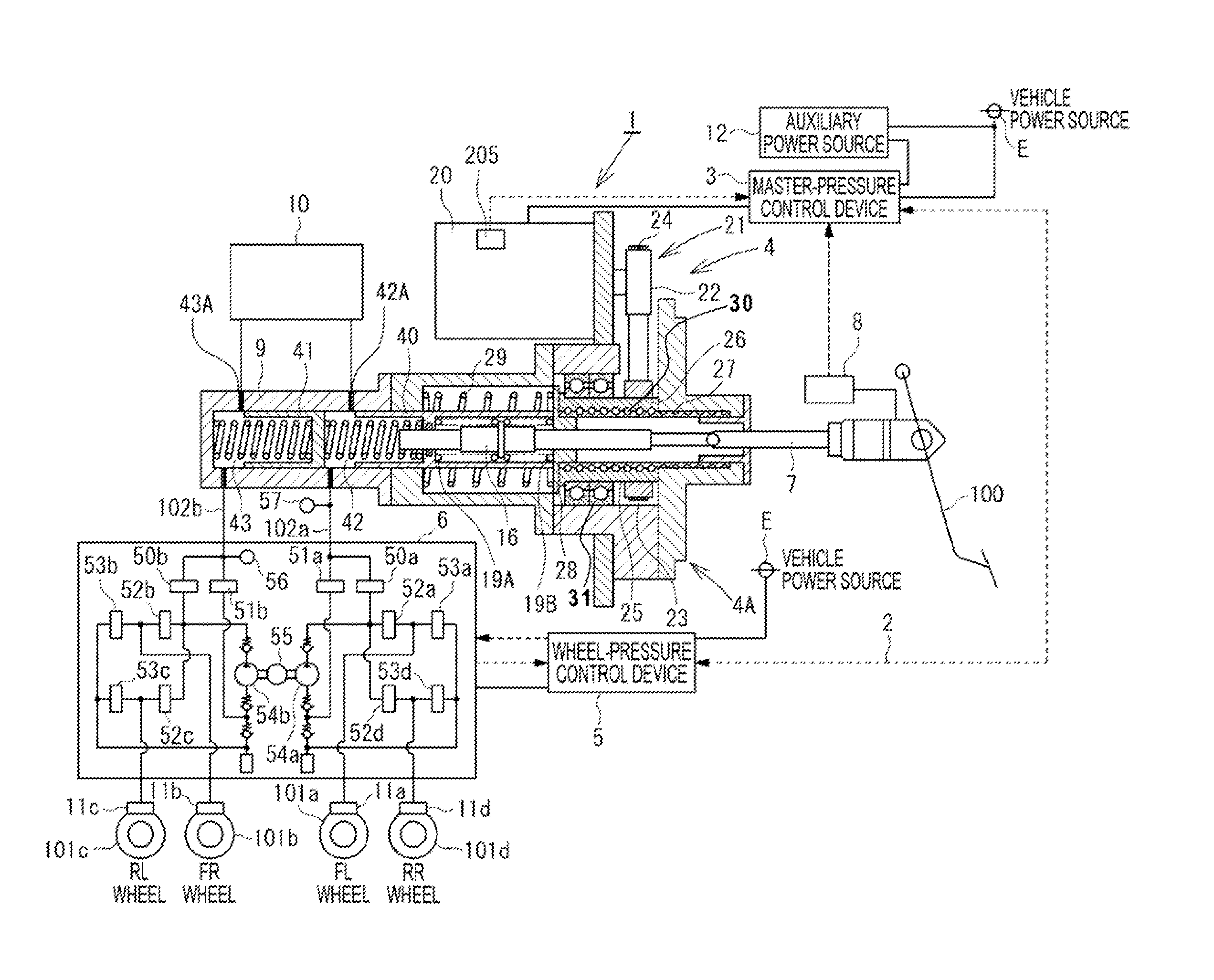 Brake control device