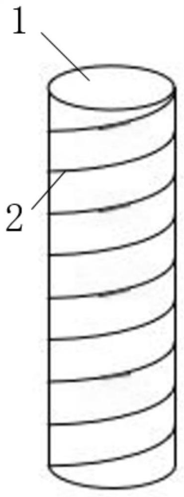 Preparation method of soft manipulator with spiral inner core