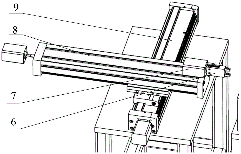 A continuous automatic tape packaging mechanism