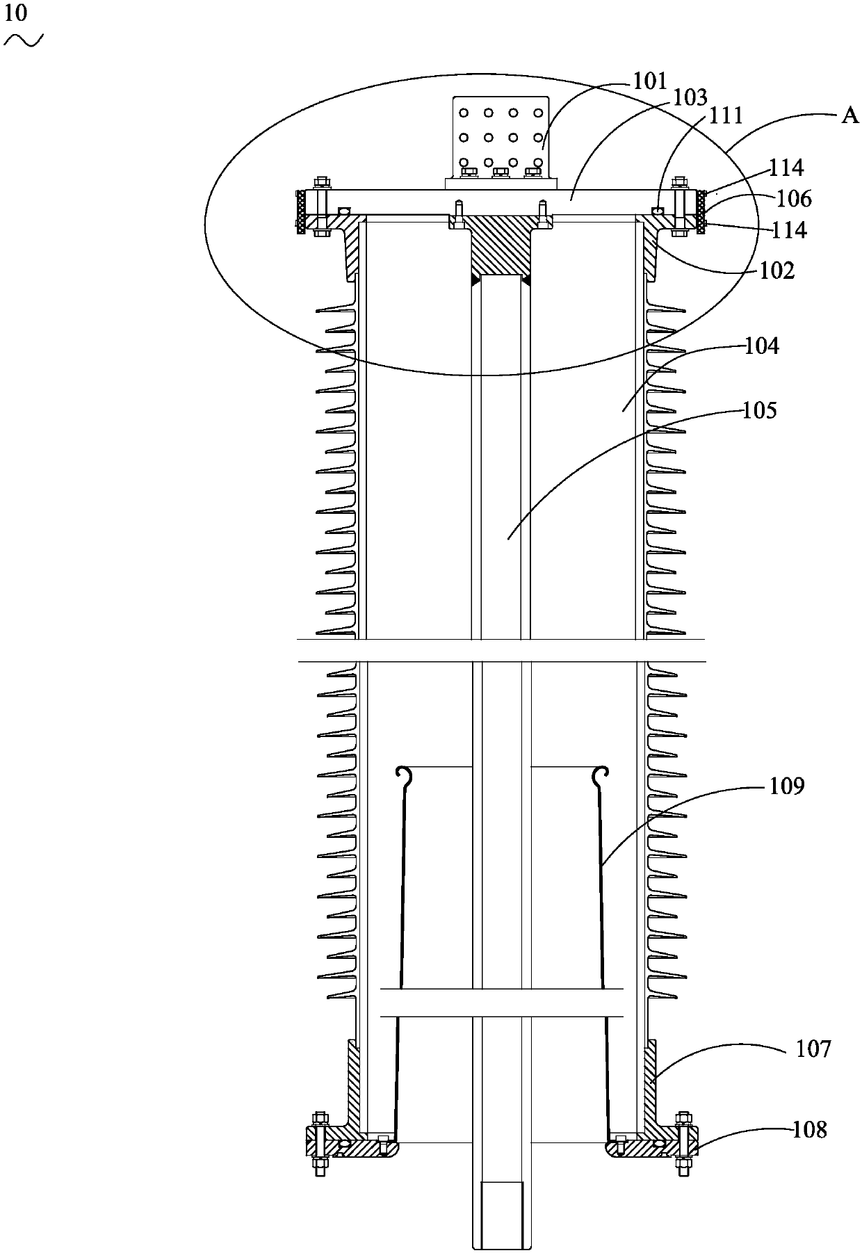 Protection cover used for insulating sleeve repairing, insulation sleeve and repairing method