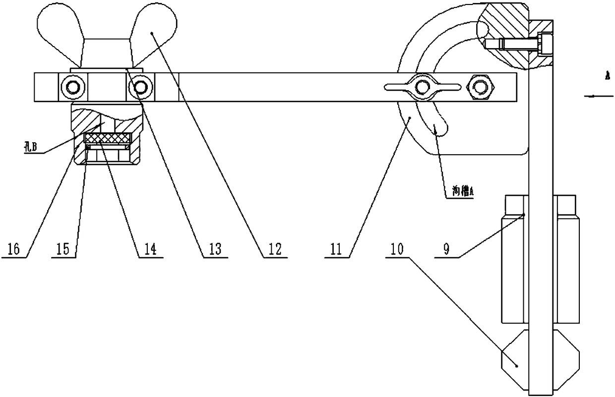 A special bolt dismounting and fixing device for a live working robot