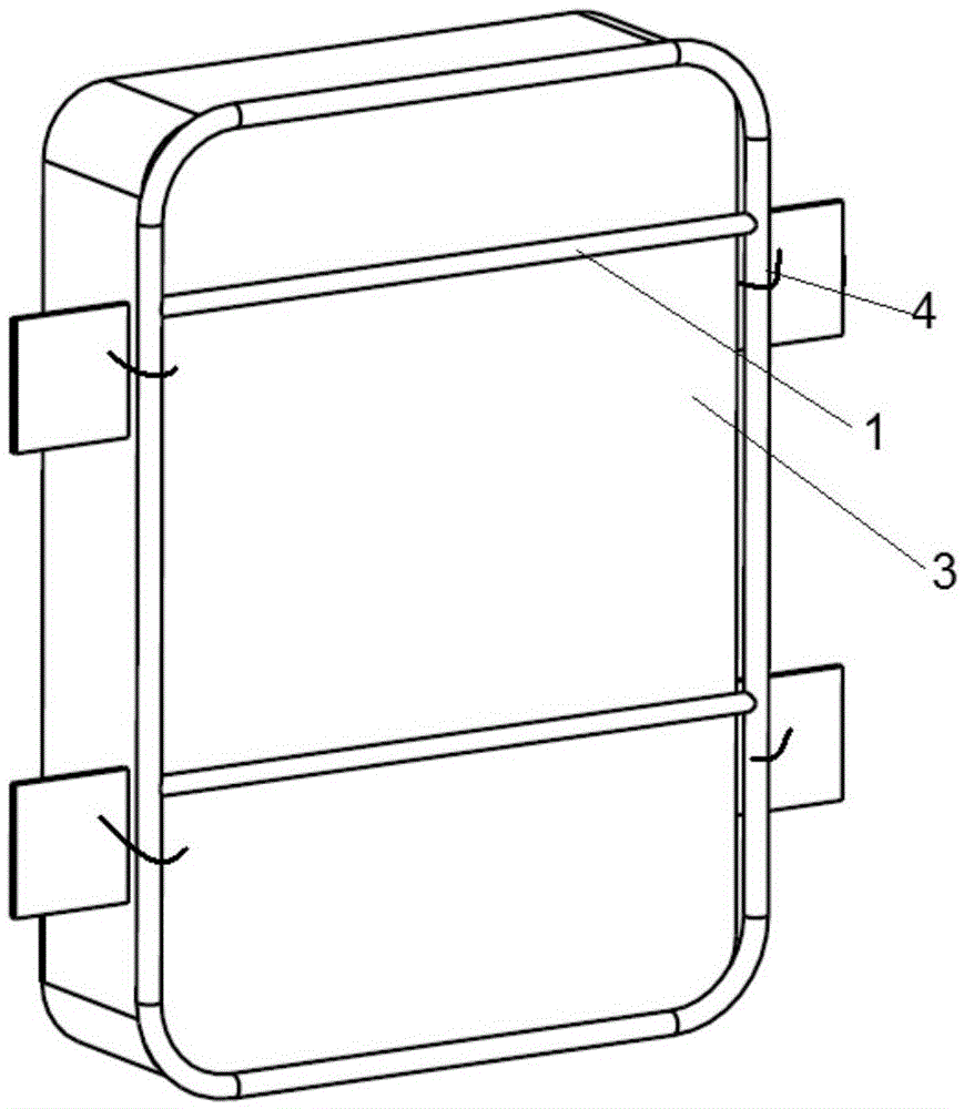 Hook type lifesaving backrest for car seat and using method of hook type lifesaving backrest