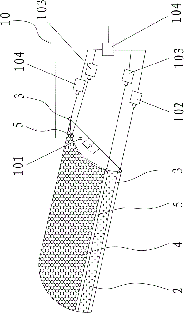 Greenhouse planting method of dendrobium officinale