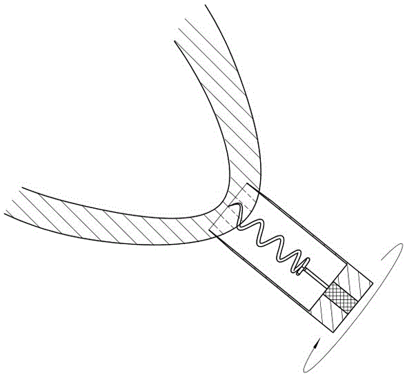 Integrated hole-opening knife and application method thereof