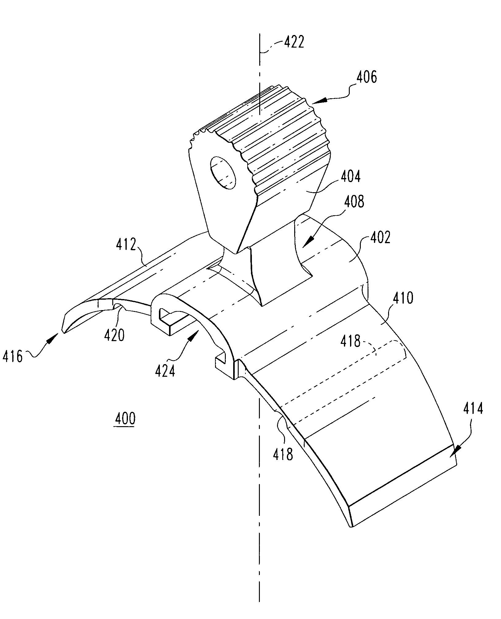 Handle assembly having an integral slider therefor and electrical switching apparatus employing the same