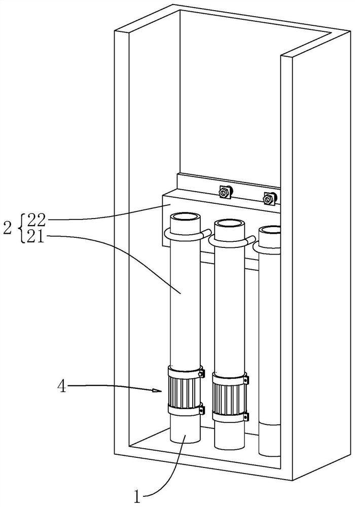 A kind of electric power tube well and its construction technology