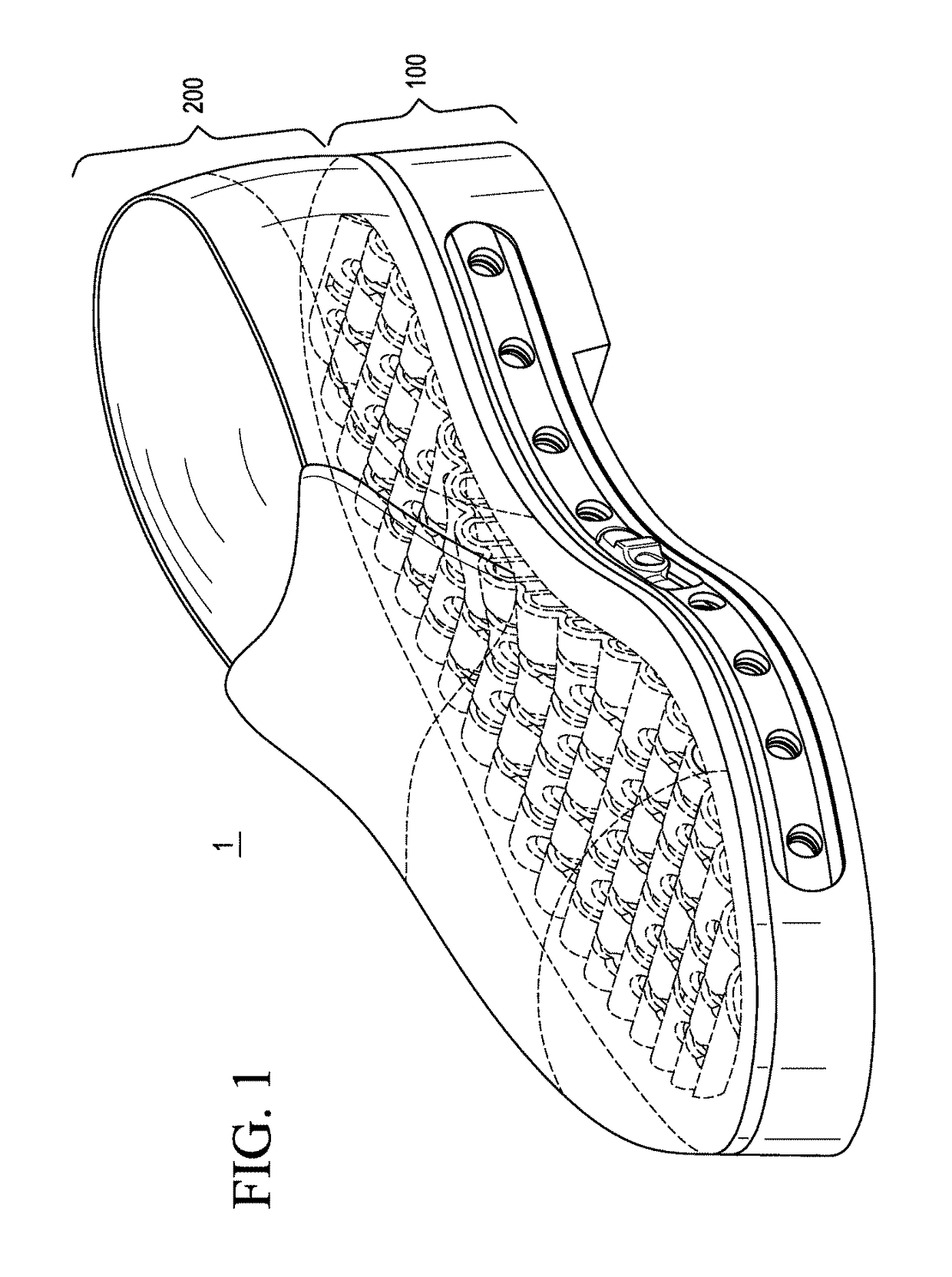 Ventilated shoe