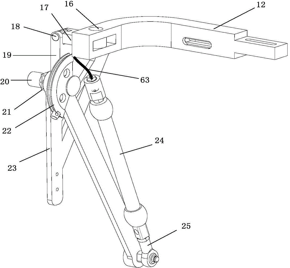 Pneumatic-muscle-driven exoskeleton assisting mechanism