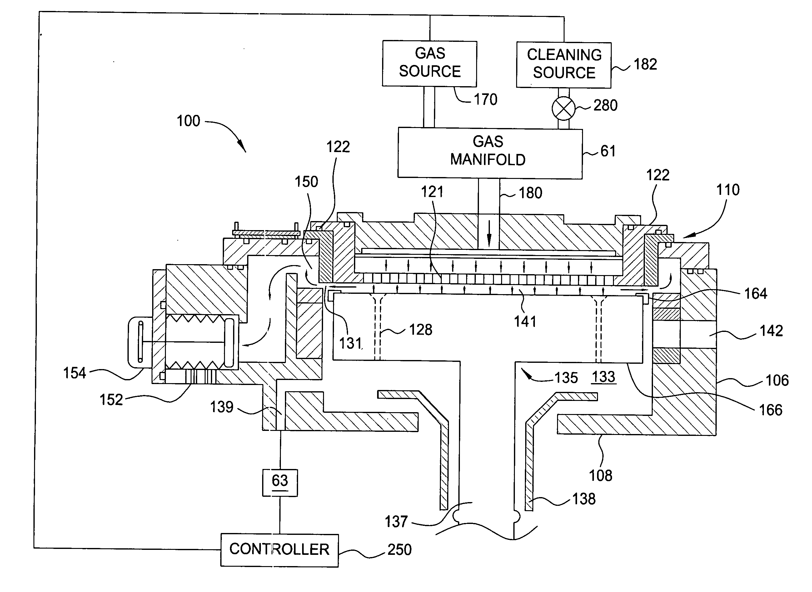 Leak detector and process gas monitor