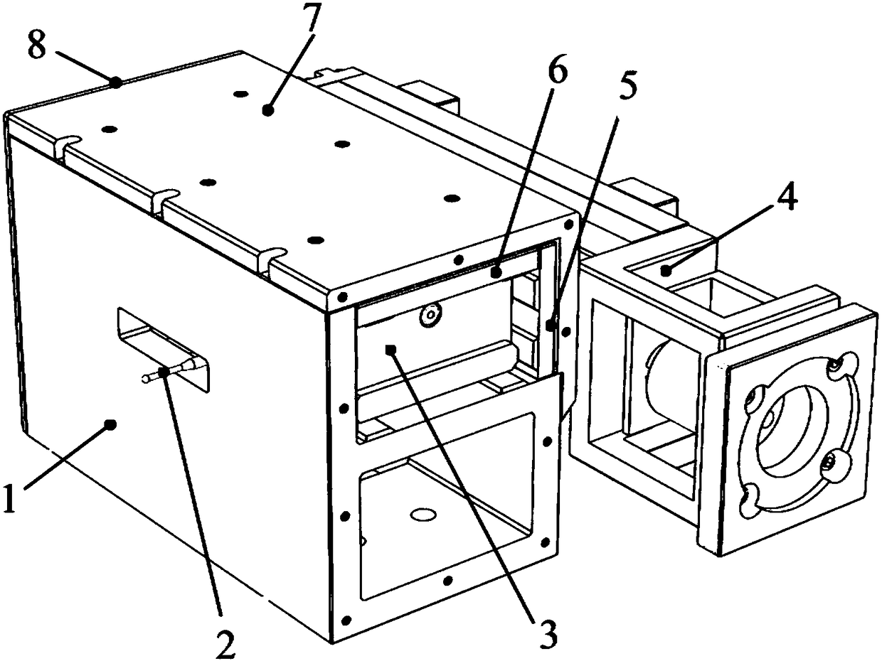 High-precision probe device used for linearity error measurement