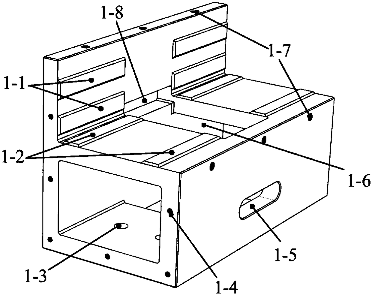 High-precision probe device used for linearity error measurement