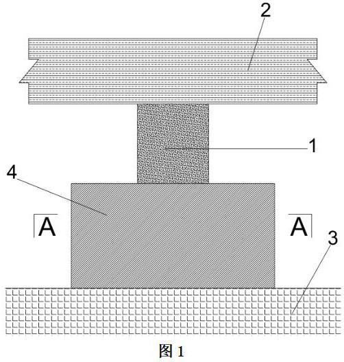 Combined protective pier for concrete viaduct