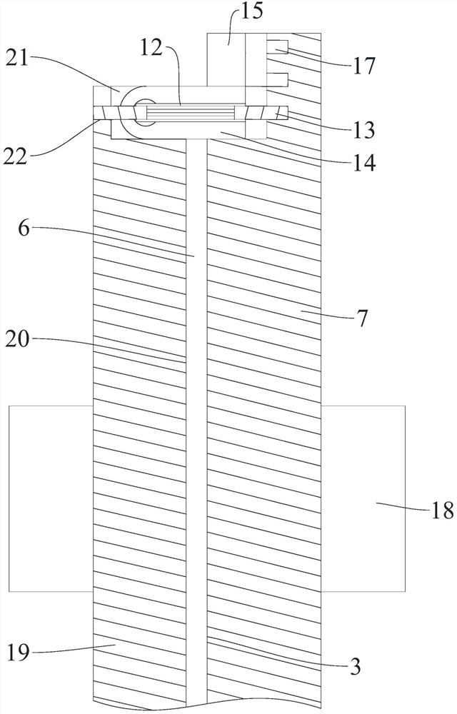 Split type threaded fastener with bidirectional adjusting mechanism