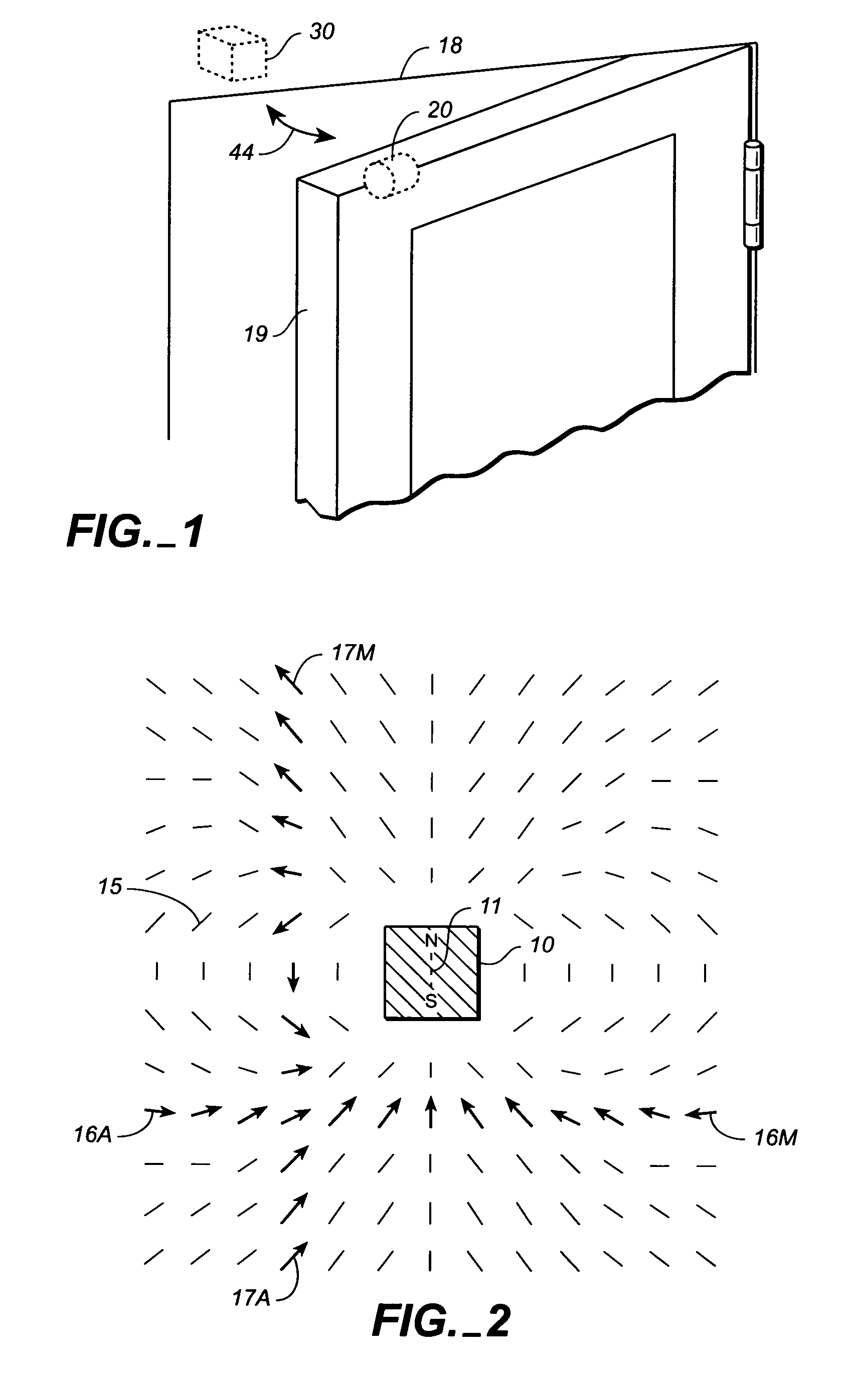 Energy absorbing magnetic coupling device