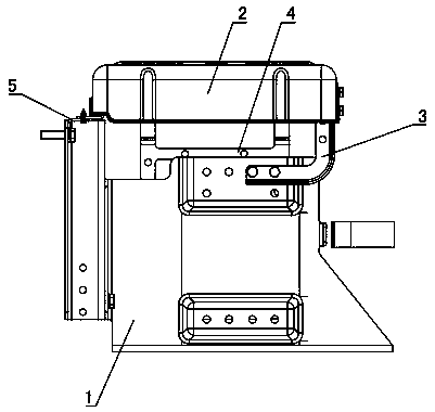 Urea tank cover