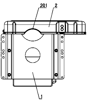 Urea tank cover