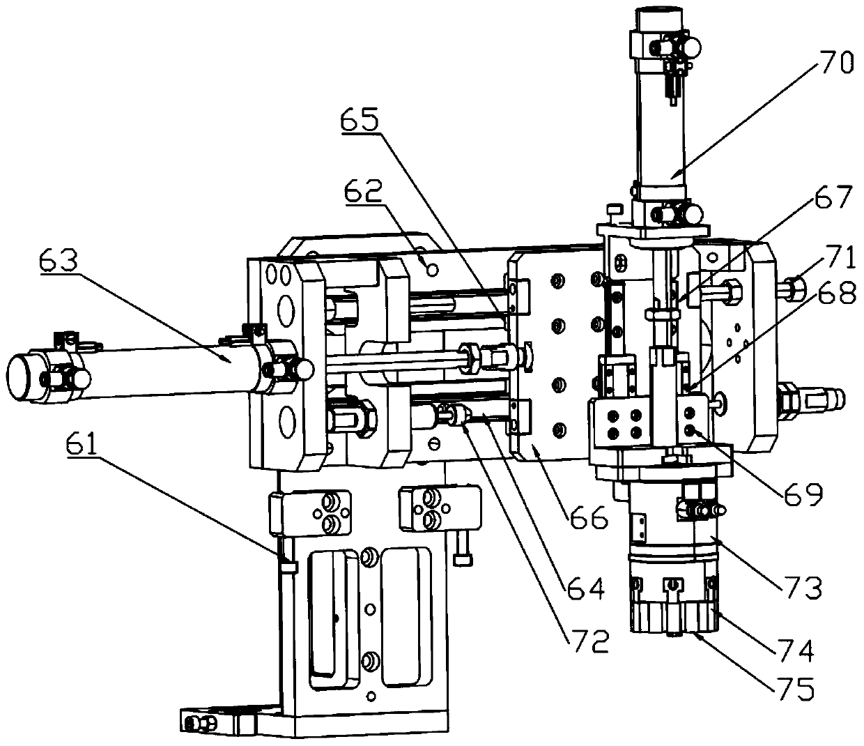 Automatic sealing ring assembly working station