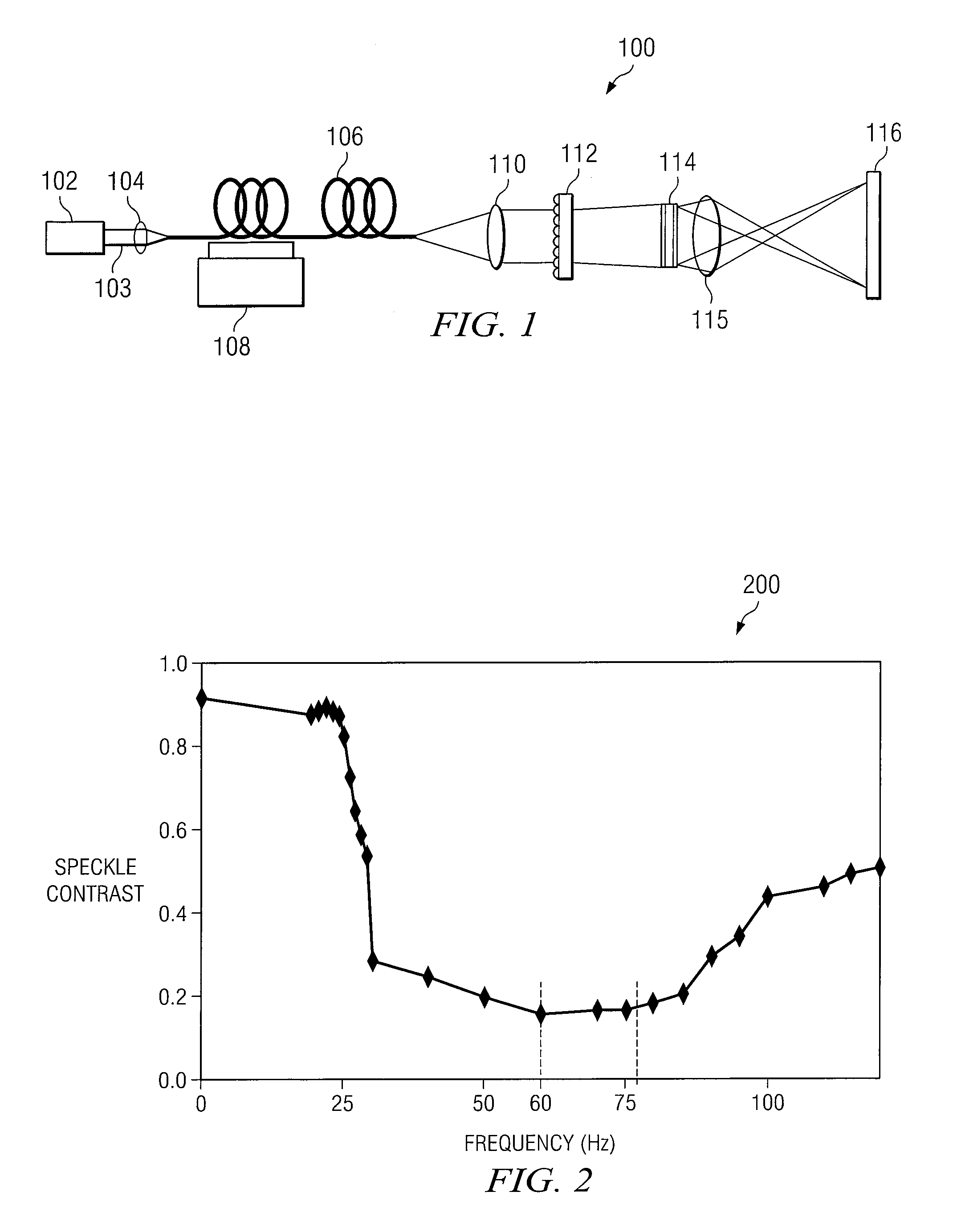 System and Method for Despeckling an Image Illuminated by a Coherent Light Source