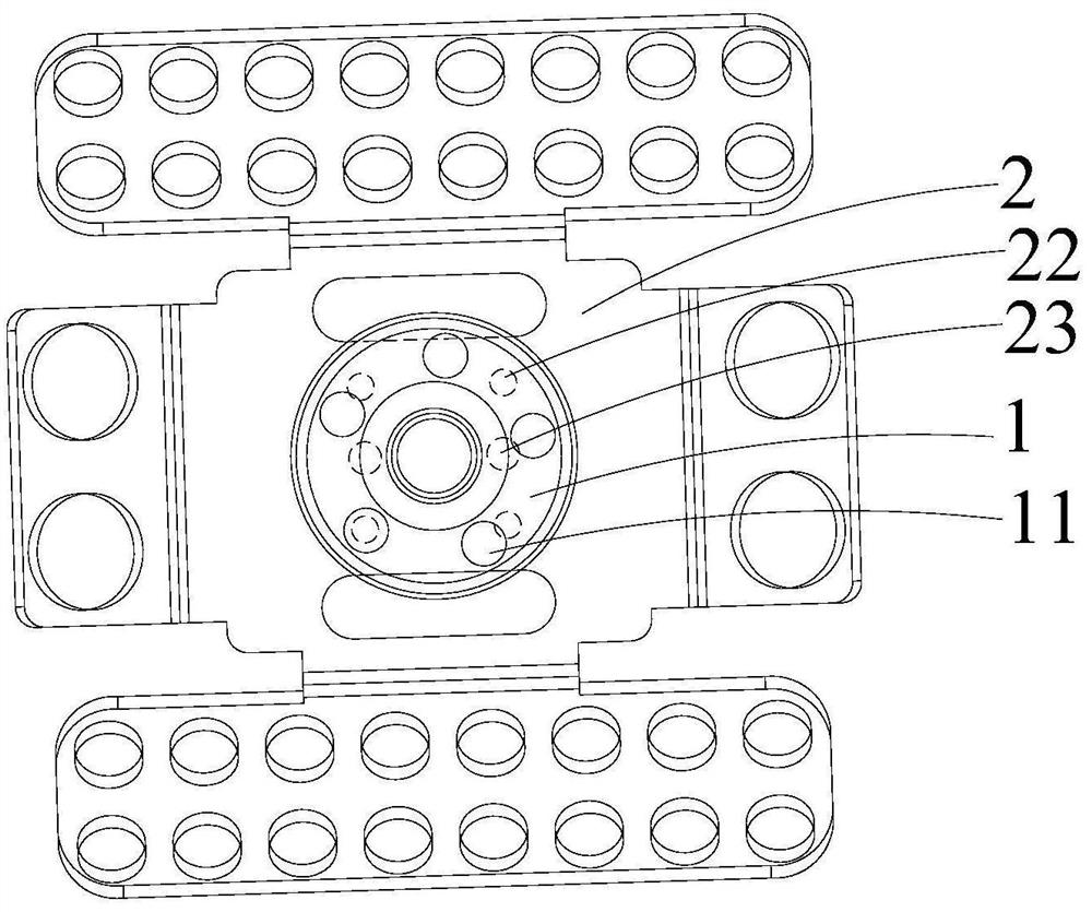 Easy-to-detach rotor anti-loosening device and centrifugal mixer provided with same