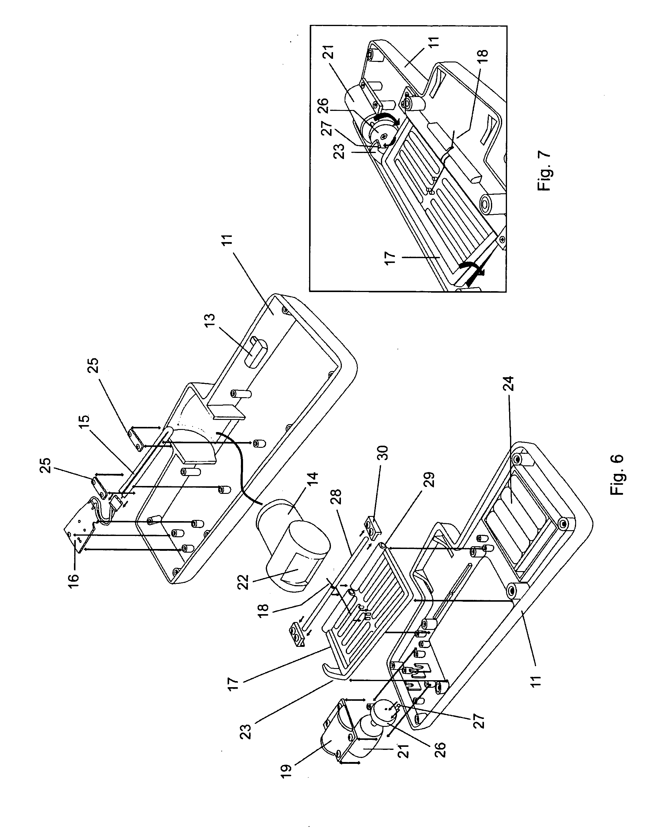 Vacuum cleaner head