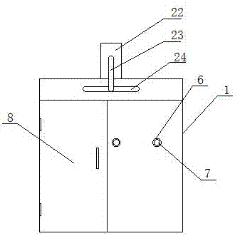 Multifunctional measuring device for measuring influence of particle system on laser signal