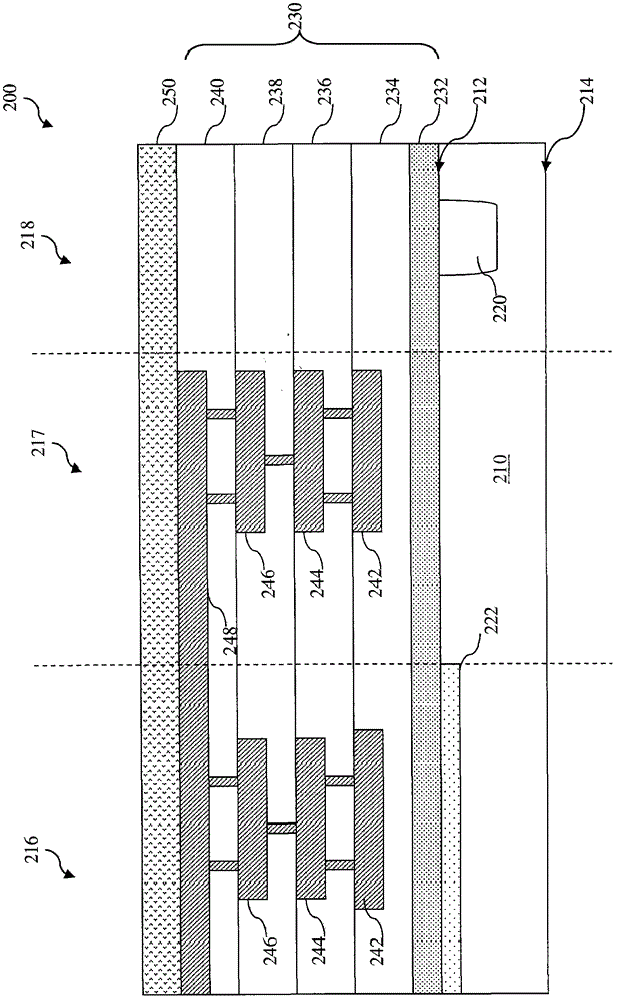 Backside illumination sensor having a bonding pad structure and method of making the same