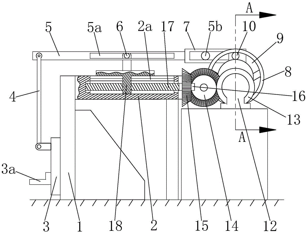 Analog lift-type bungee jumping experience device