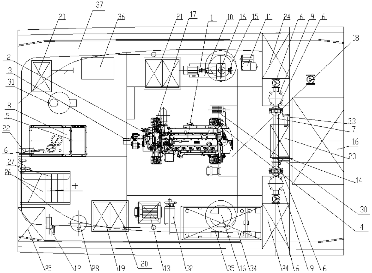 Steel-aluminum joint construction structure navigation administration boat