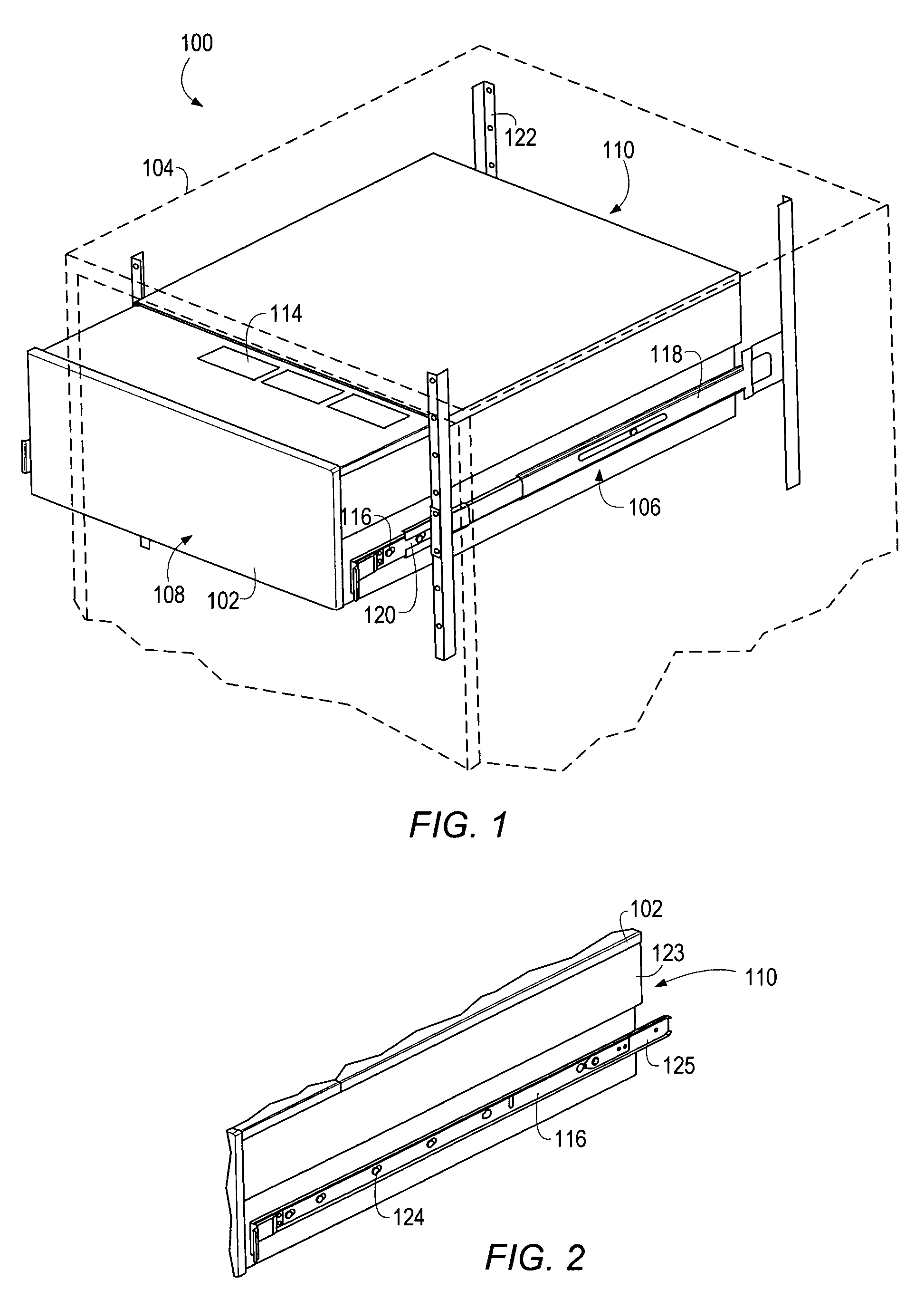 Rack-mount computer cable management arm