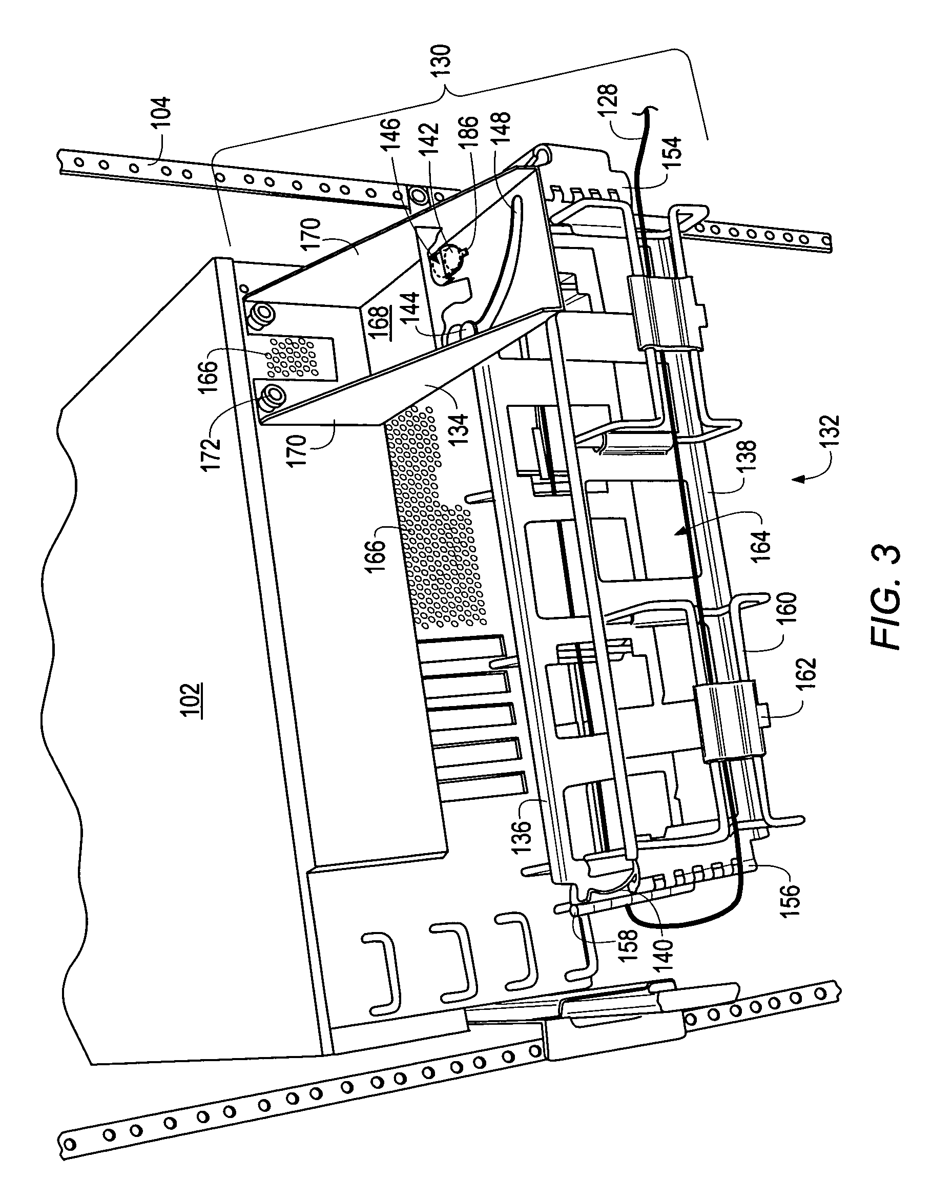 Rack-mount computer cable management arm