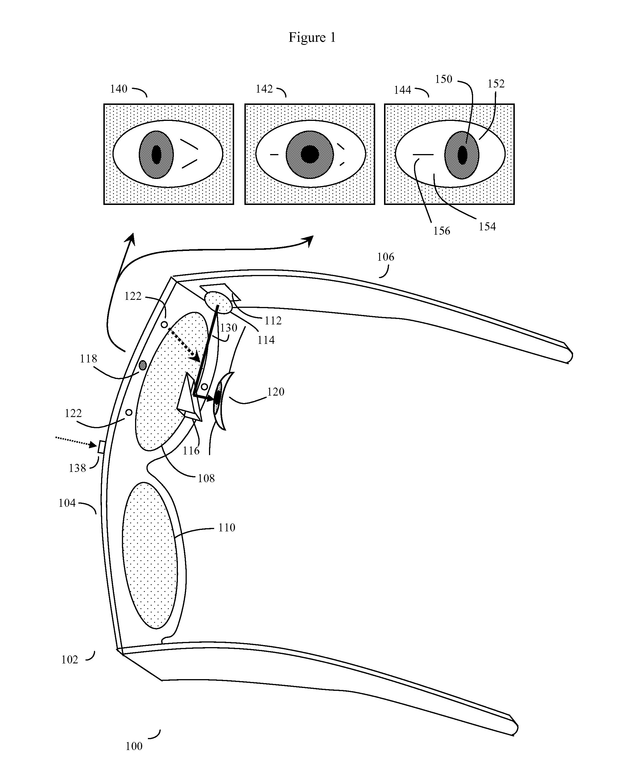 Eye gaze user interface and calibration method