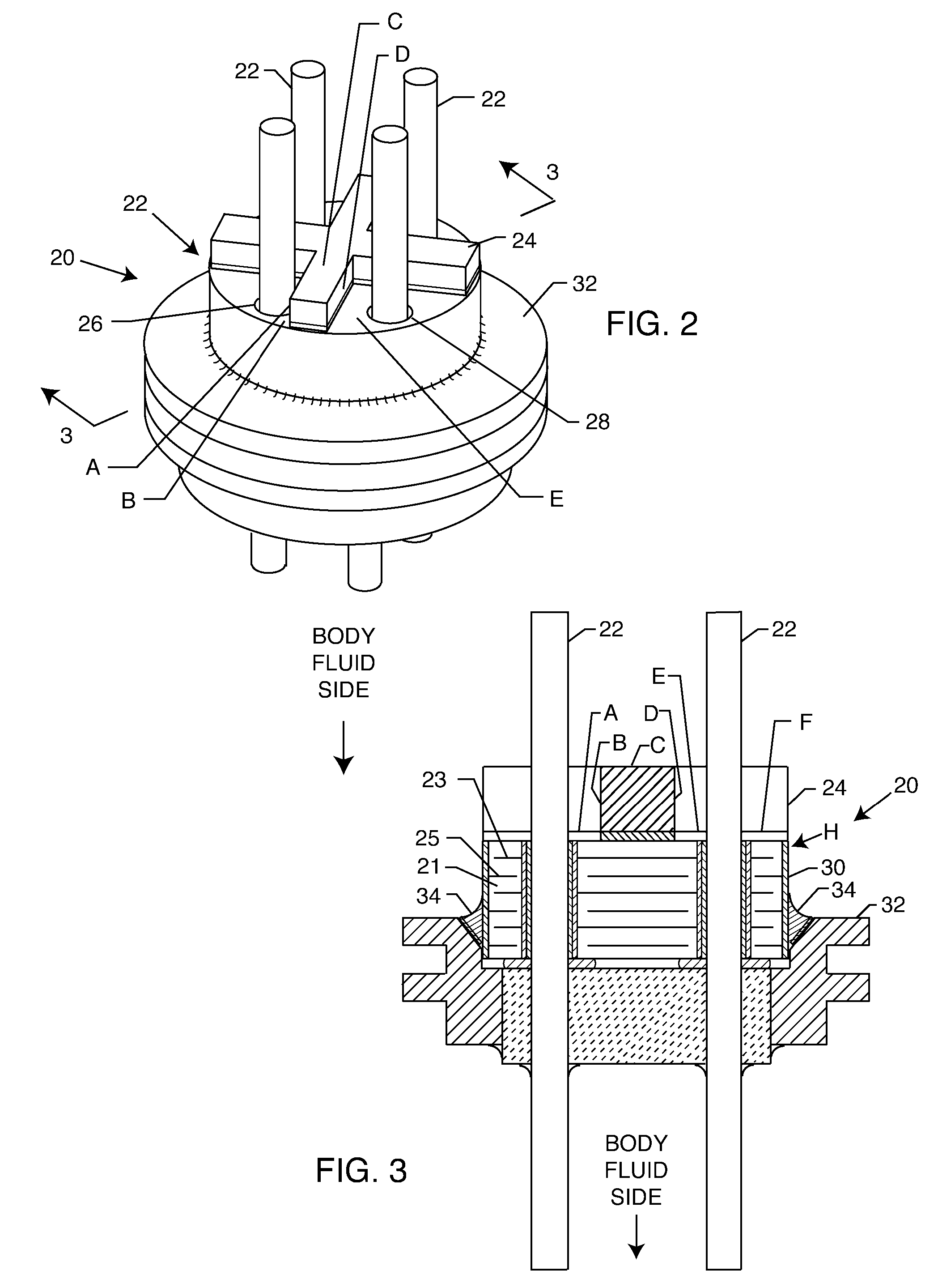 Apparatus to improve the high voltage flashover characteristics of EMI feedthrough filters used in active implantable medical devices