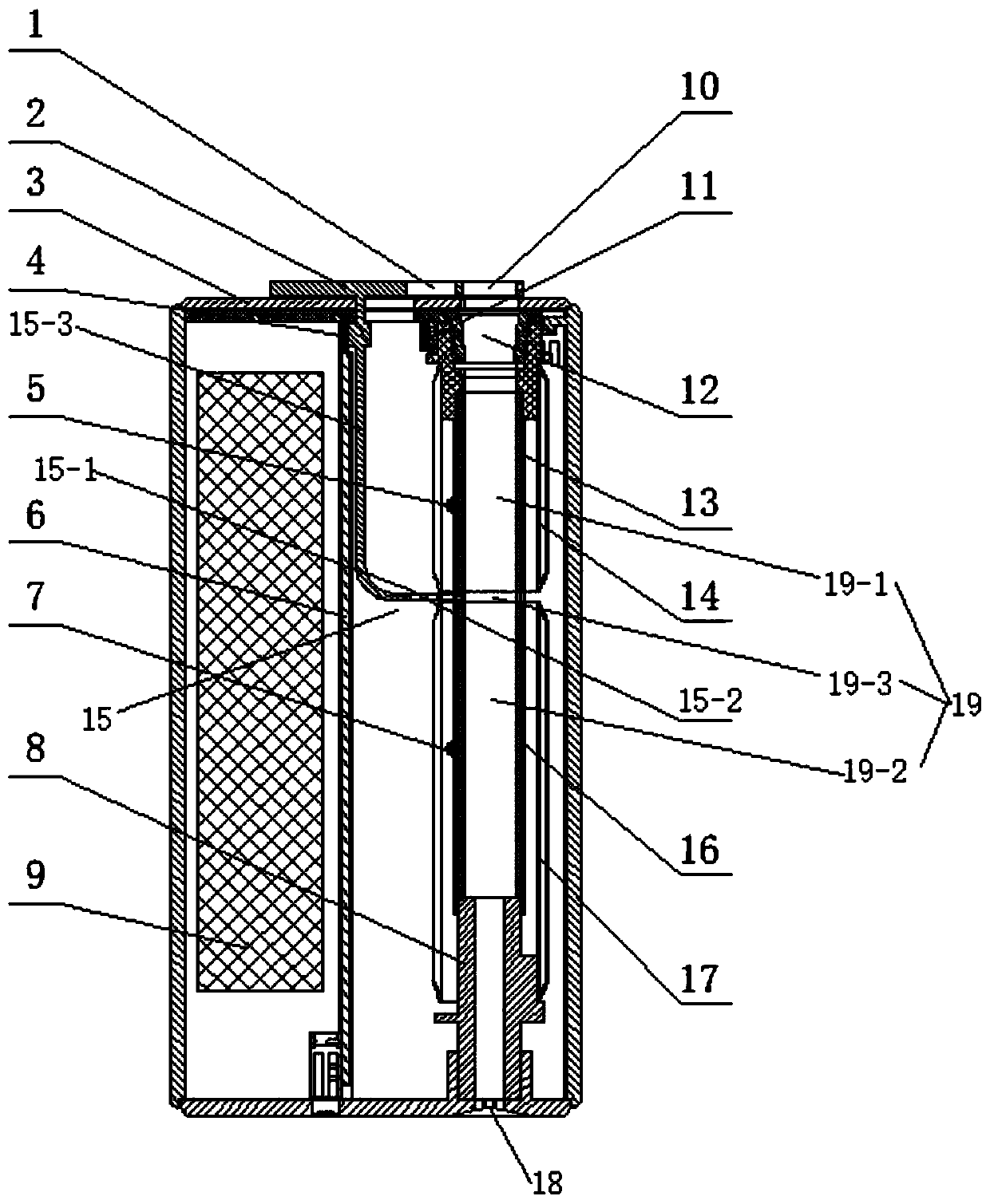 Long and short cigarette compatible circumferential heating smoking set and using method thereof