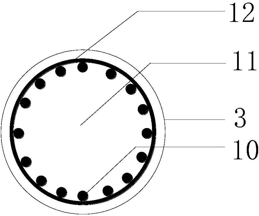 Structure system and method for resisting seismic liquefaction uplifting of subway station