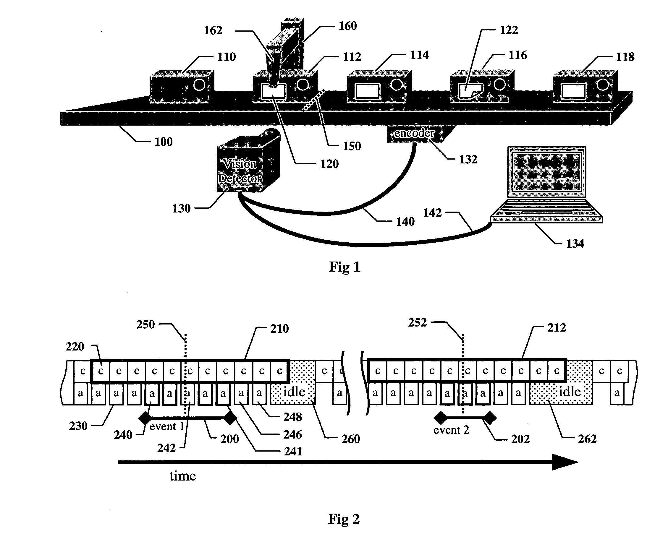 Method and apparatus for automatic visual detection, recording, and retrieval of events