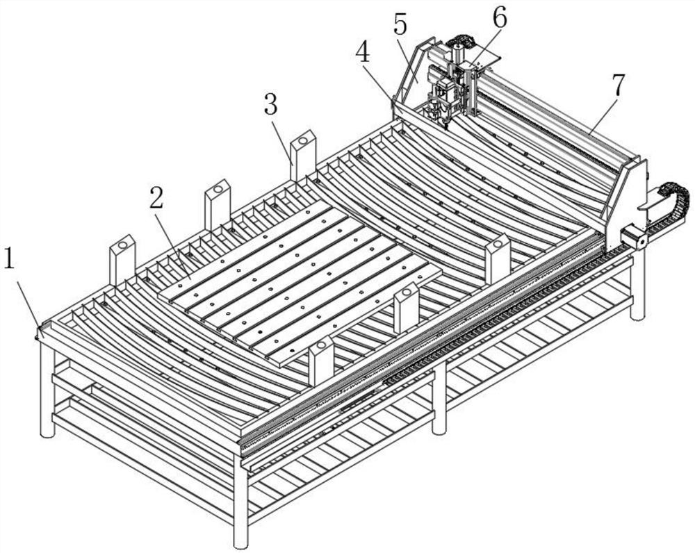 A multifunctional nursing massage bed