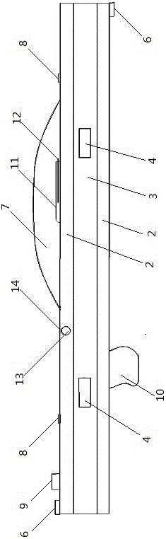 Rapid fixing blanket for pediatric nursing