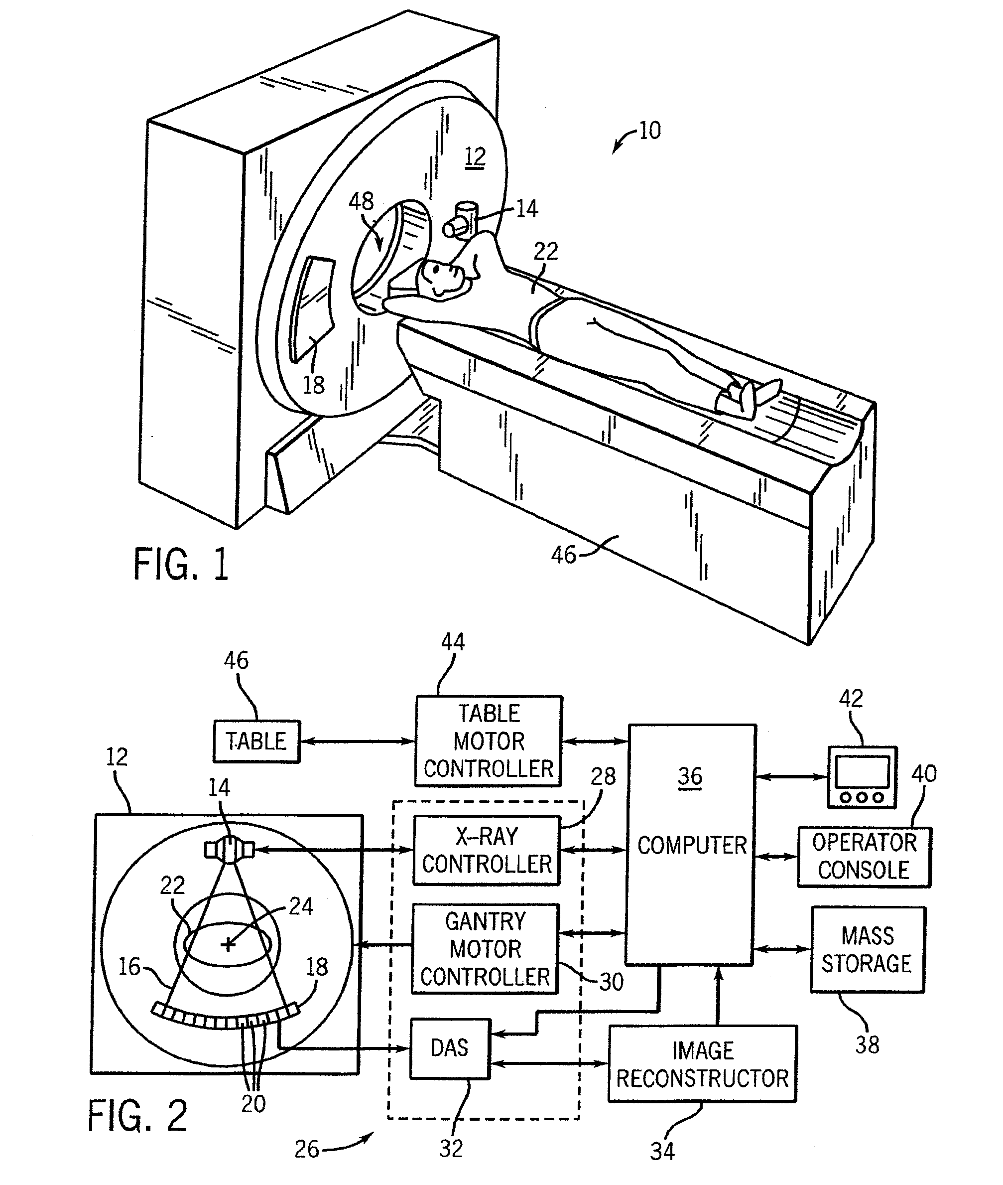 Direct conversion energy discriminating ct detector with over-ranging correction