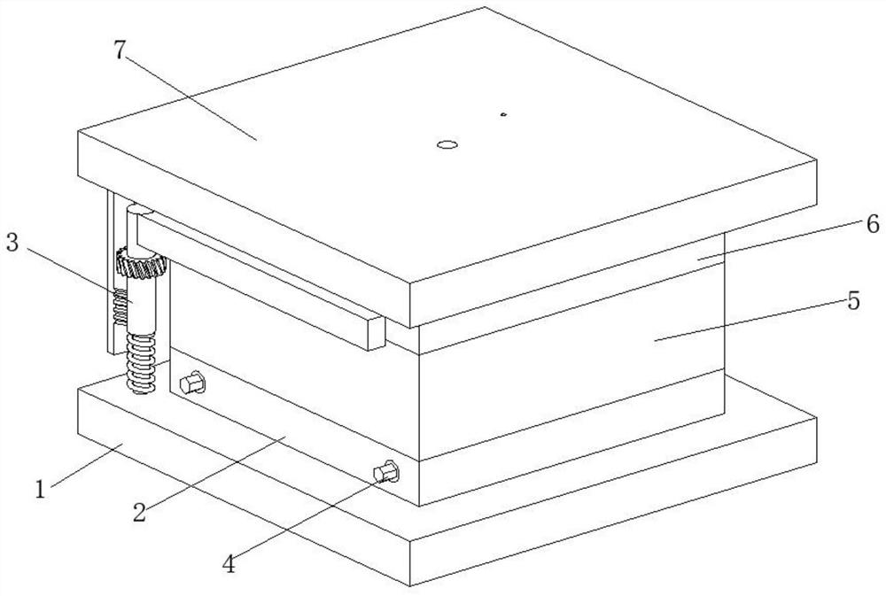 Combined injection mold and working method thereof